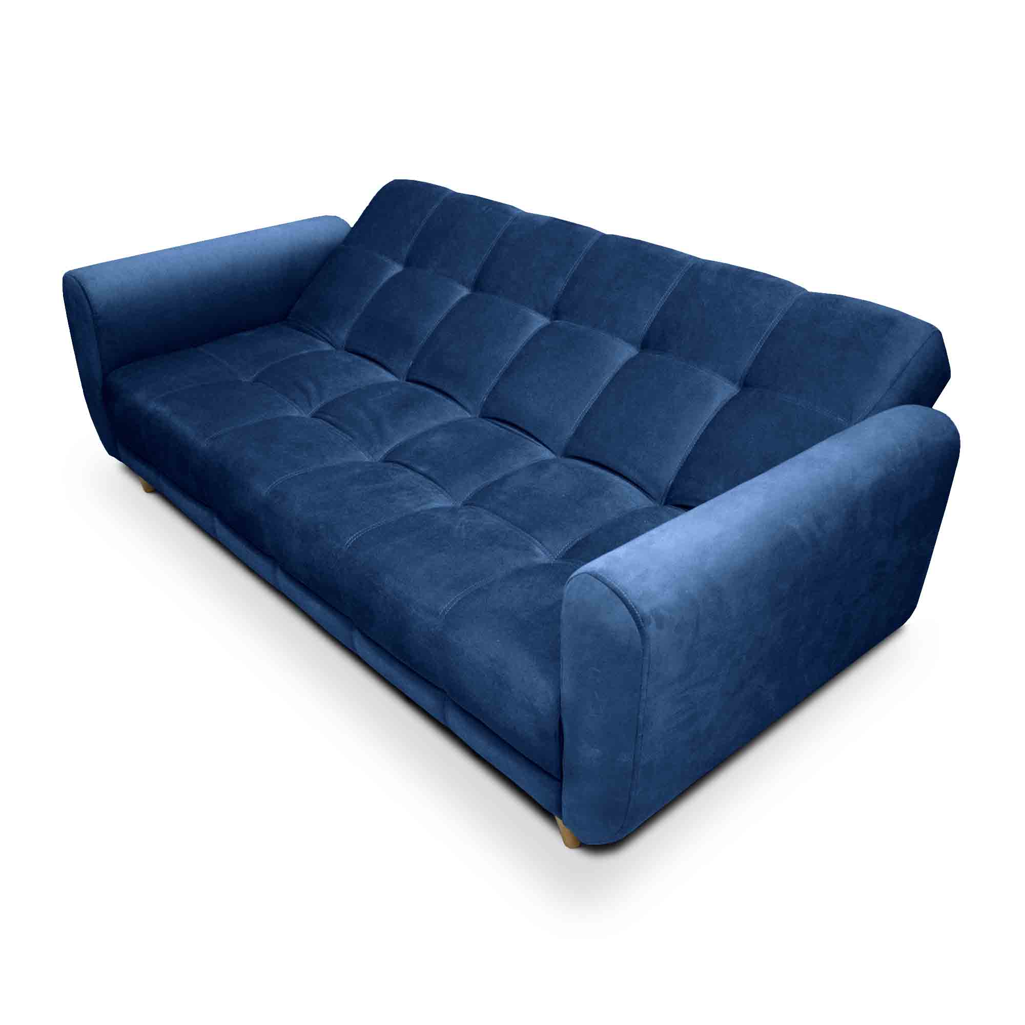 Sofa Cama Comfort Sistema Clic Clac Azul Turqui (1)
